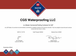 CGS-waterproofing-certificate6